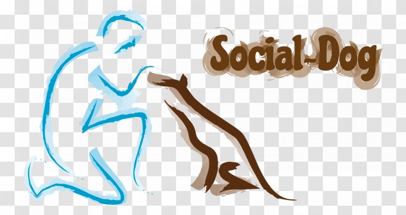 Social Dog Logo Brand Gestaltung Font Transparent PNG