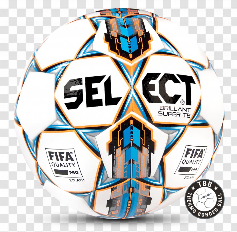 Select Football Brillant Super TB Soccer Ball Míč Bílo-modrá - Protective Equipment In Gridiron Transparent PNG