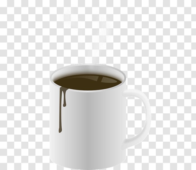 White Coffee Espresso Cafe Instant - Tea - Cup Transparent PNG