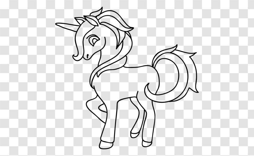 Unicorn Drawing Horse Thepix - Heart - Unicornio Transparent PNG