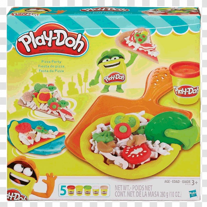 Play-Doh Pizza Amazon.com Dough Toy - Dish Transparent PNG