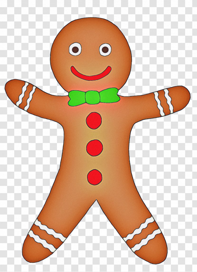 Christmas Gingerbread Man - Snack Dessert Transparent PNG
