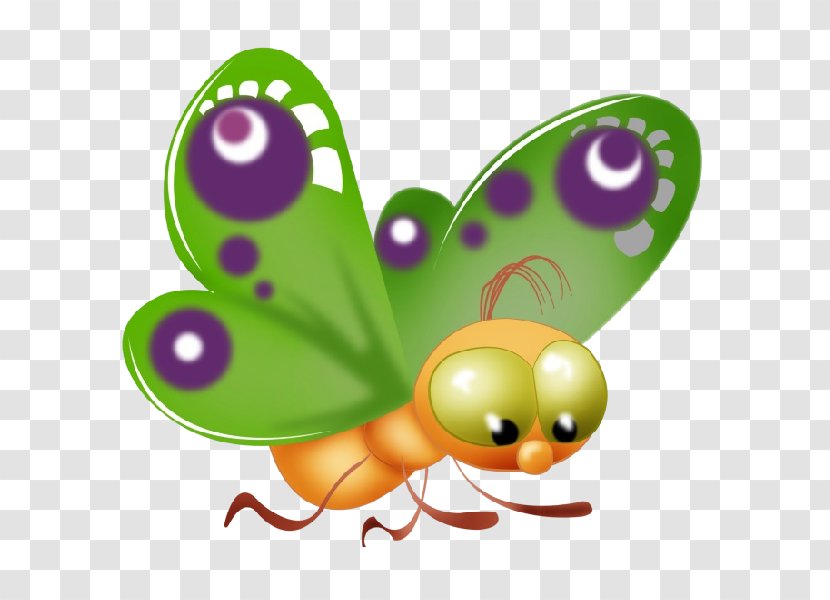 Butterfly Cartoon Clip Art - Brush Footed Transparent PNG