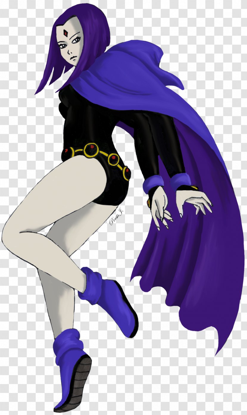 Raven Starfire Tim Drake Beast Boy Zatanna - Violet Transparent PNG