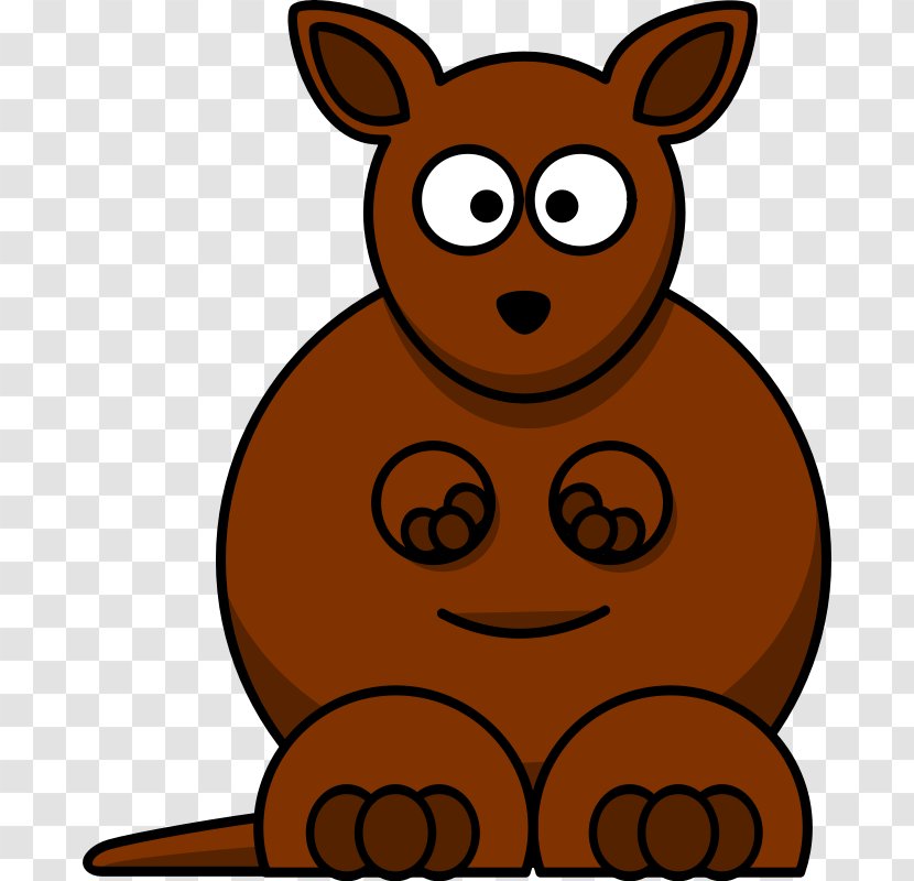 Kangaroo Drawing Clip Art Transparent PNG