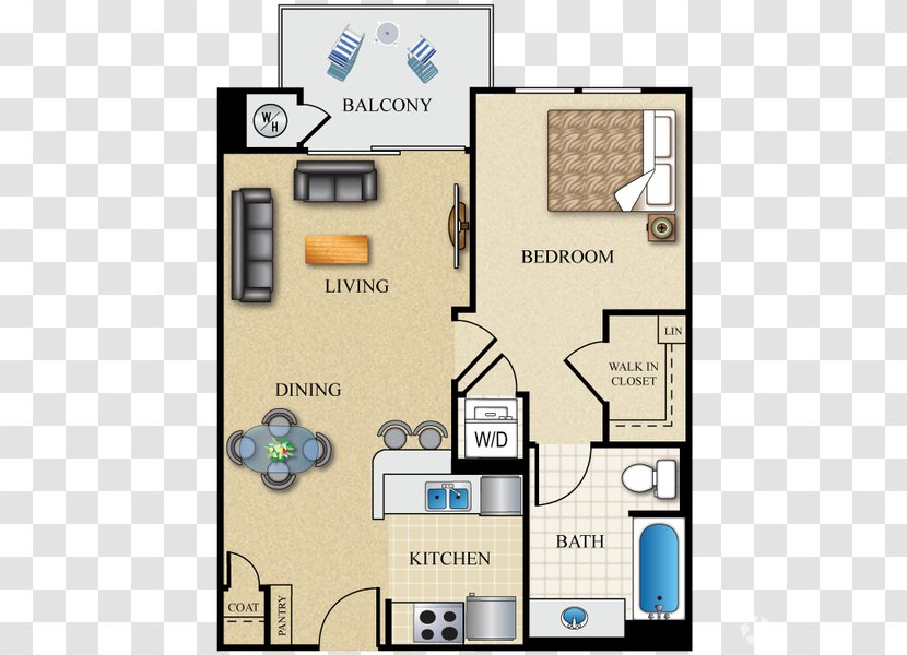 Floor Plan House Square Foot - Molding Transparent PNG