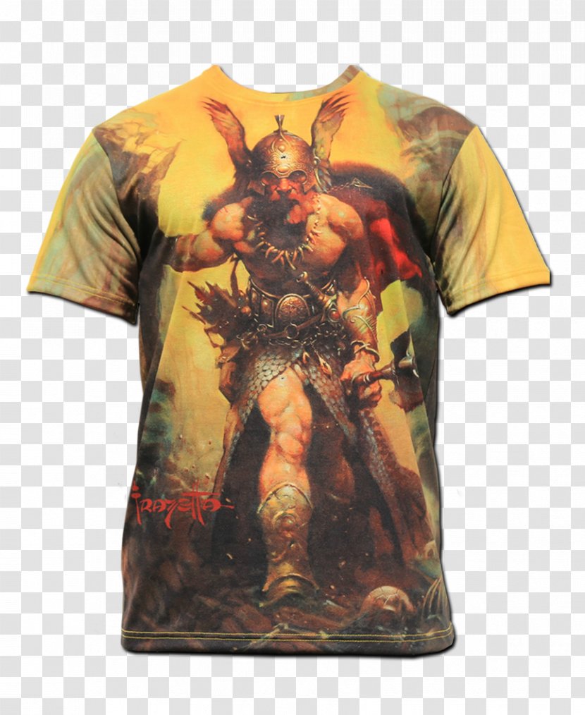 T-shirt Sleeve Clothing Conan The Barbarian - Male Transparent PNG