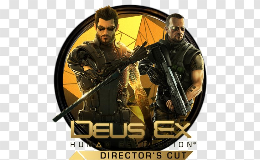 Deus Ex: Human Revolution Soldier Military Army Mercenary - Pc Game Transparent PNG