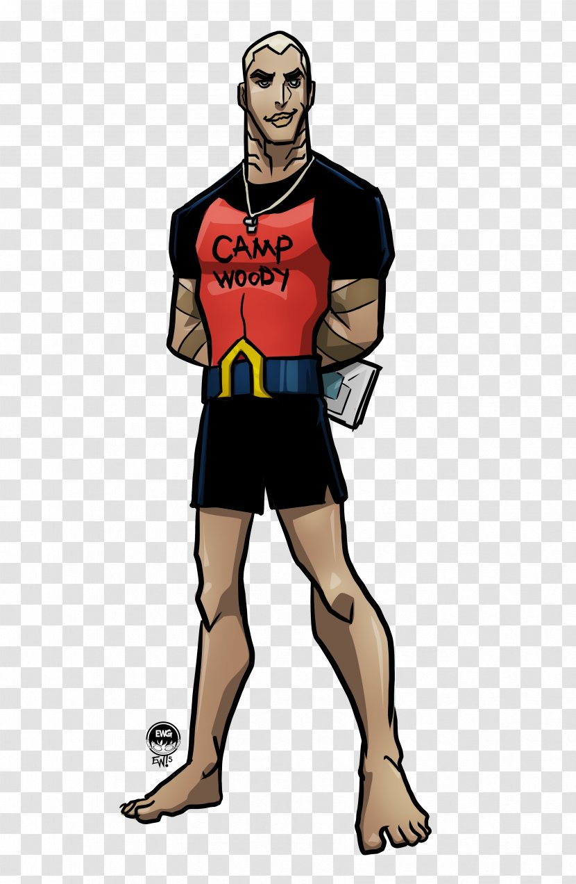 Aqualad Bart Allen Drawing Fan Art - Woody World - T Shirt Transparent PNG