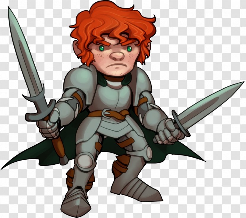 Cartoon Knight Weapon Legendary Creature Transparent PNG