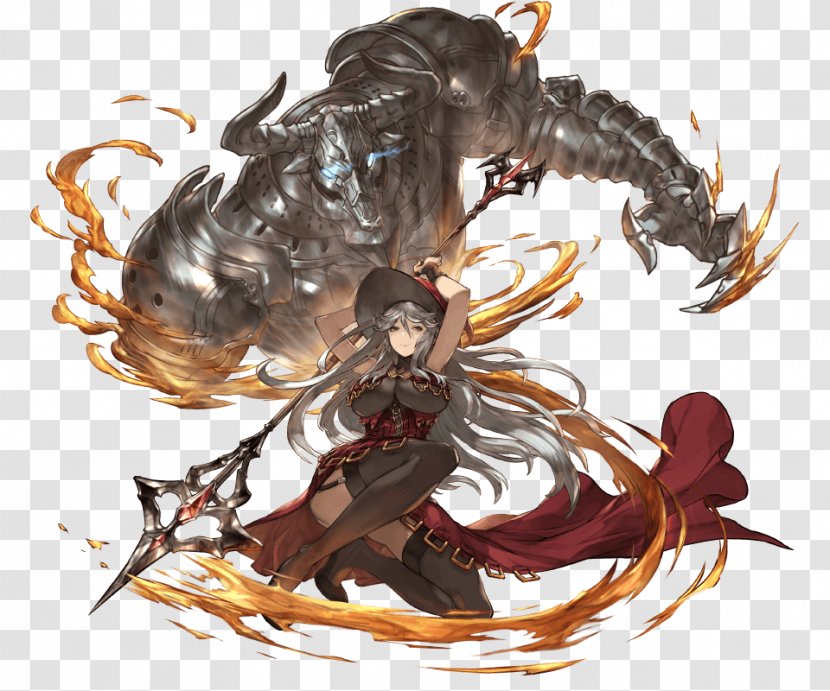 Granblue Fantasy Rage Of Bahamut Video Game Character - Mythical Creature - Shadowverse Transparent PNG