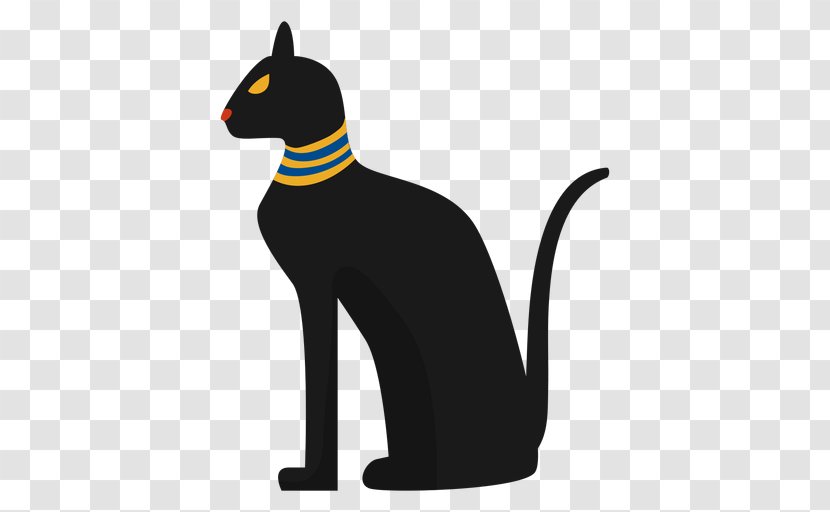 Black Cat Sphynx Clip Art - Symbol - Gato De British Shorthair Transparent PNG
