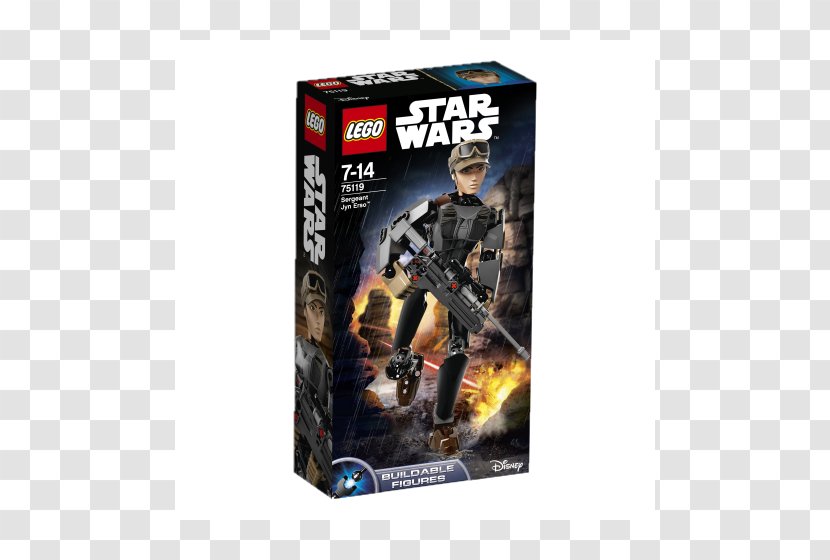 LEGO 75119 Star Wars Sergeant Jyn Erso Lego Toy - Hamleys Transparent PNG