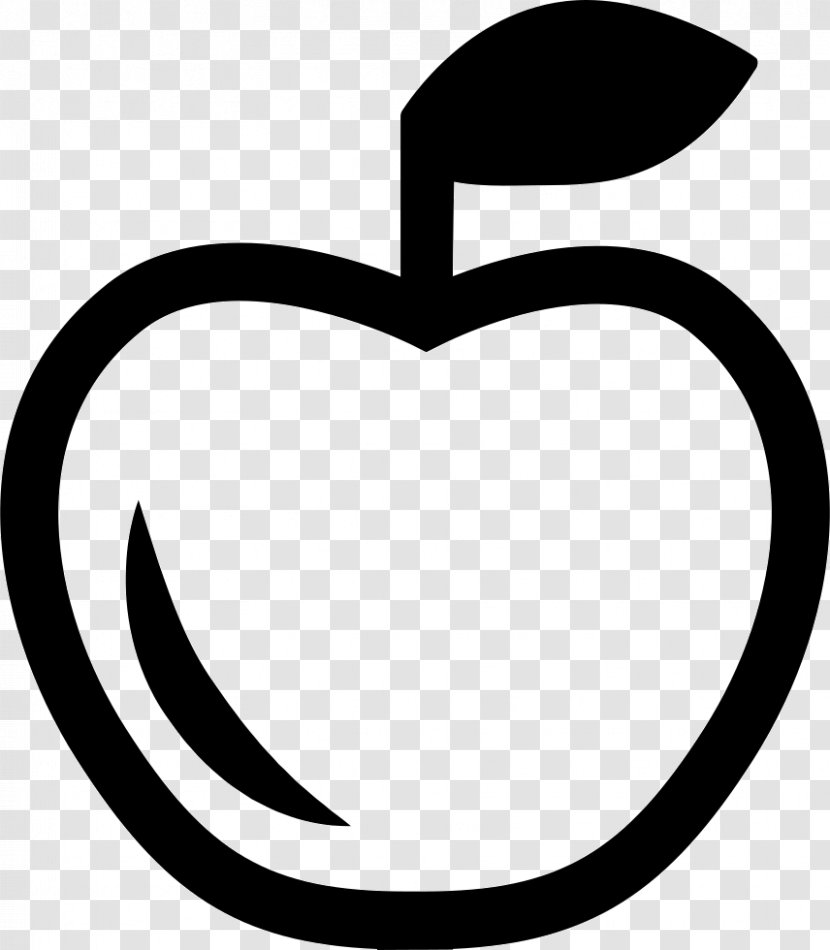 Apple - Monochrome - Symbol Transparent PNG