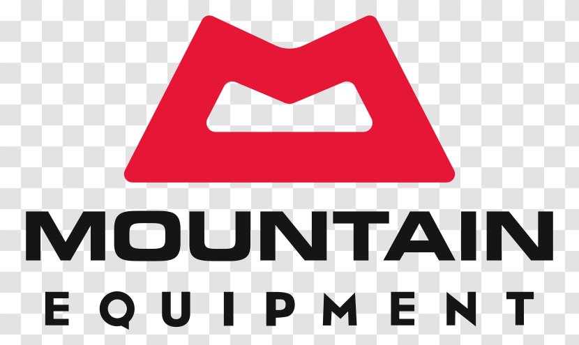 Logo MOUNTAIN EQUIPMENT Brand Design Font - Climbing - Red Transparent PNG