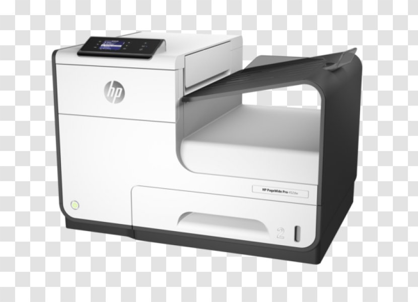 Hewlett-Packard HP PageWide Pro 452 Printer Inkjet Printing Officejet - Laser - Hewlett-packard Transparent PNG