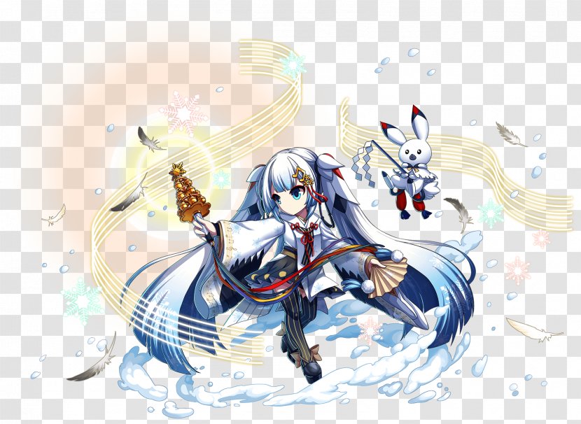 Brave Frontier Hatsune Miku Vocaloid 雪未來 Senbonzakura - Tree Transparent PNG