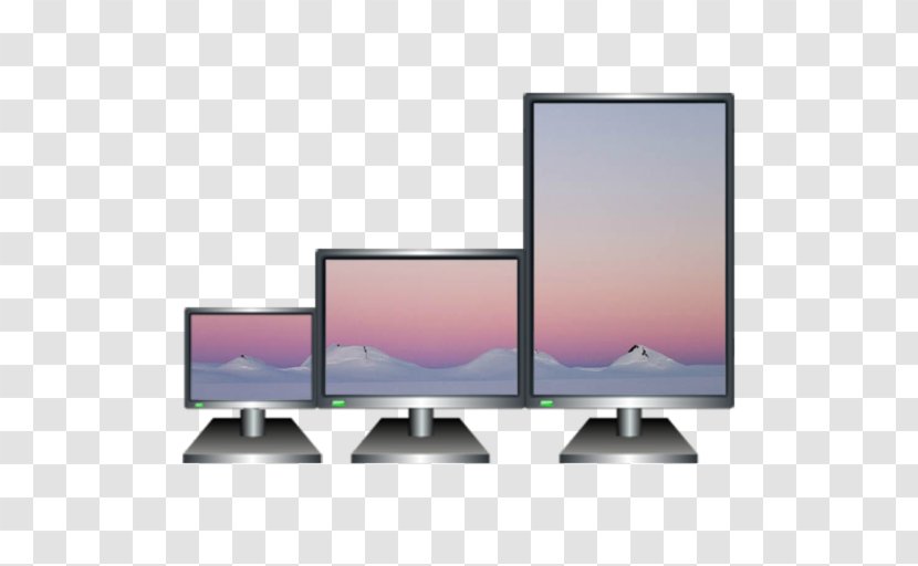 Television Set Computer Monitors Multi-monitor Desktop Wallpaper - Multi Monitor Transparent PNG