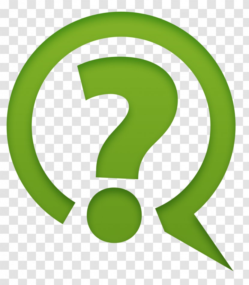Question Mark Logo Clip Art - Green Transparent PNG