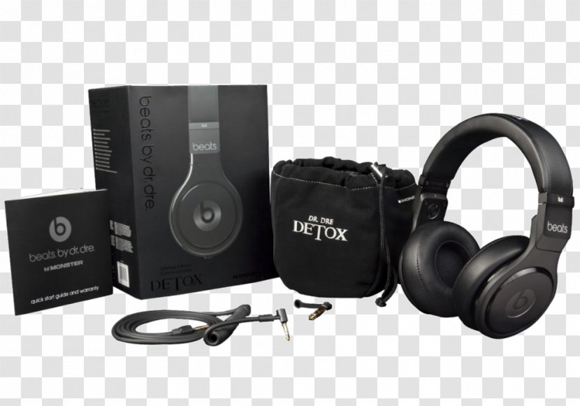 Beats Electronics Detox Pro Headphones Studio - Dr Dre Transparent PNG