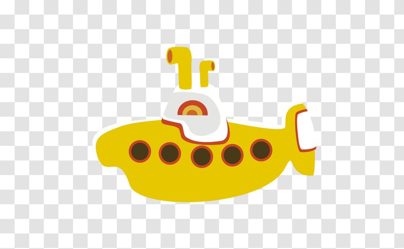 Animation Drawing - Yellow Submarine Transparent PNG