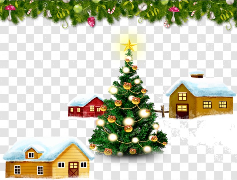 Christmas Tree Xiaomi Mi MIX 2 - Pine Family - Creative Transparent PNG