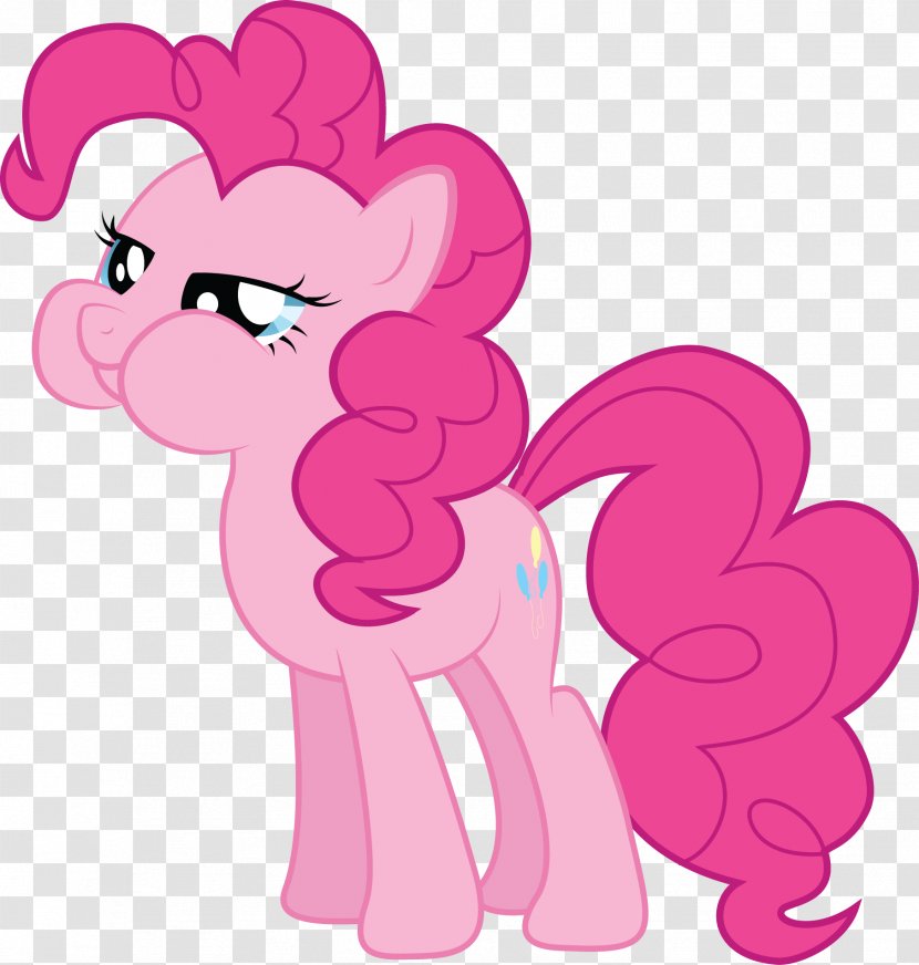 Pinkie Pie My Little Pony Rarity Spike - Heart Transparent PNG