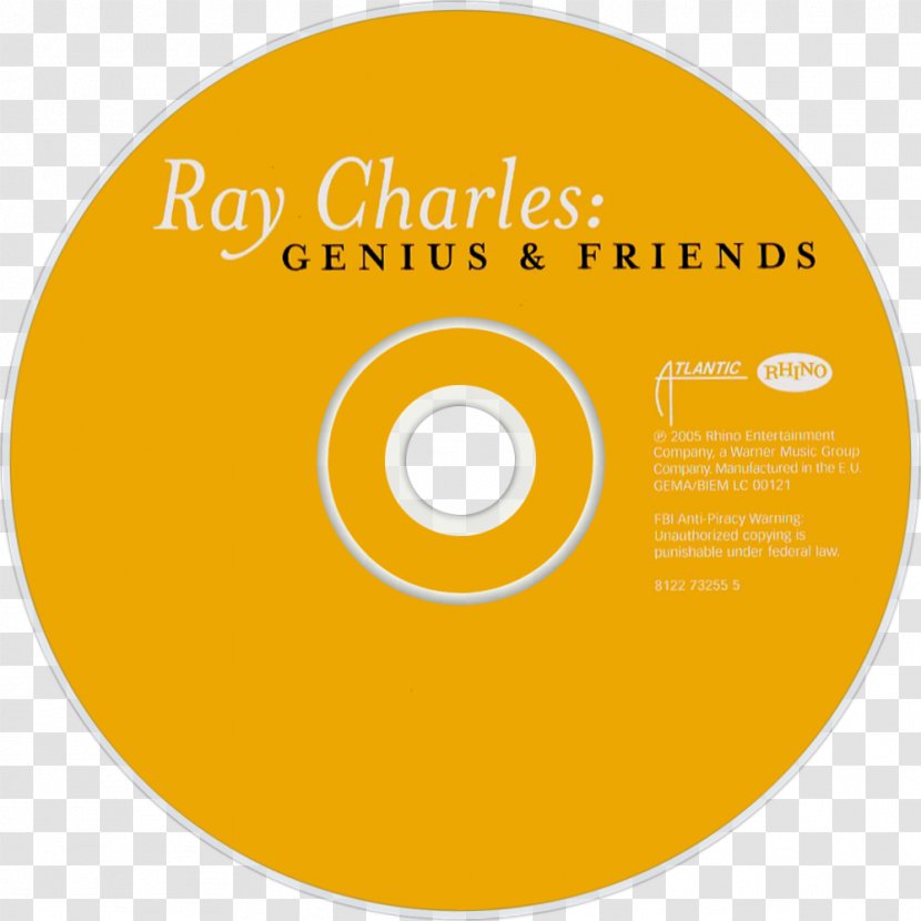 Compact Disc University Of Georgia Brand - Ray Charles Transparent PNG