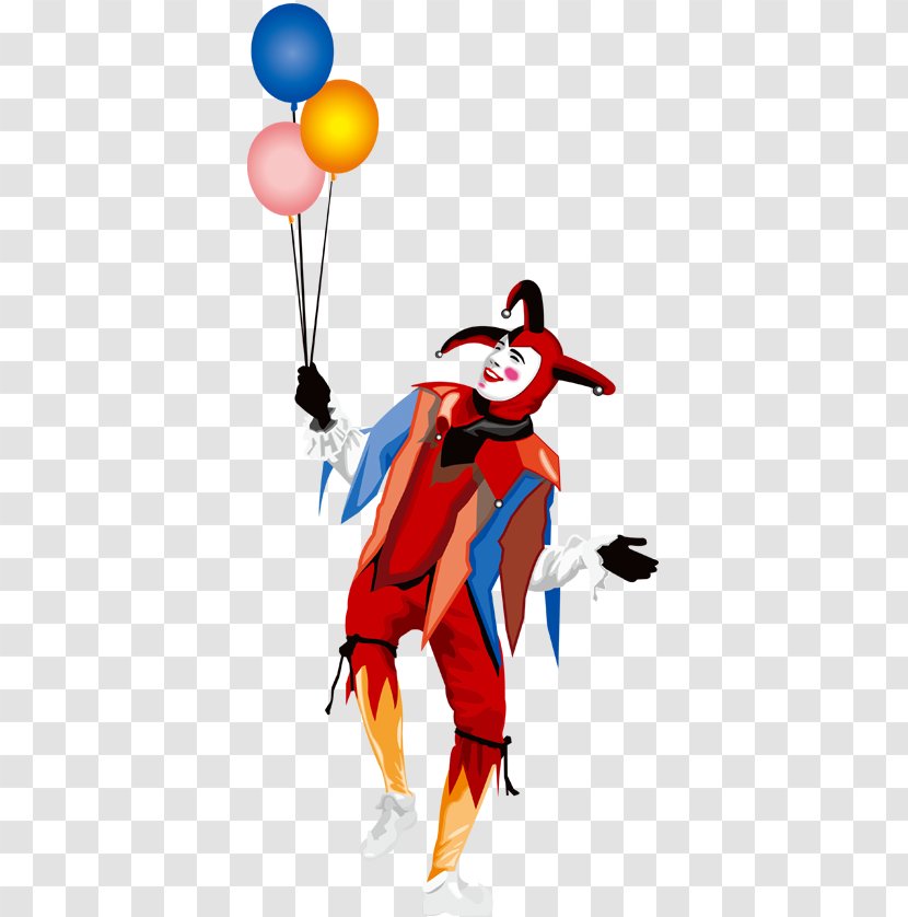 Clown Circus Juggling Poster - Performing Arts - Balloons Take Creative Transparent PNG