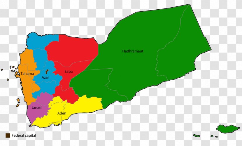 Taiz Governorate аль-Джанад Federalization Of Yemen Map Wikipedia - Arabic Transparent PNG