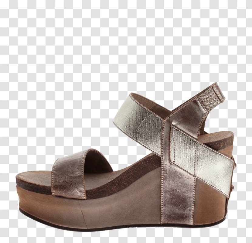 Slipper Wedge High-heeled Shoe Sandal - Walking Transparent PNG