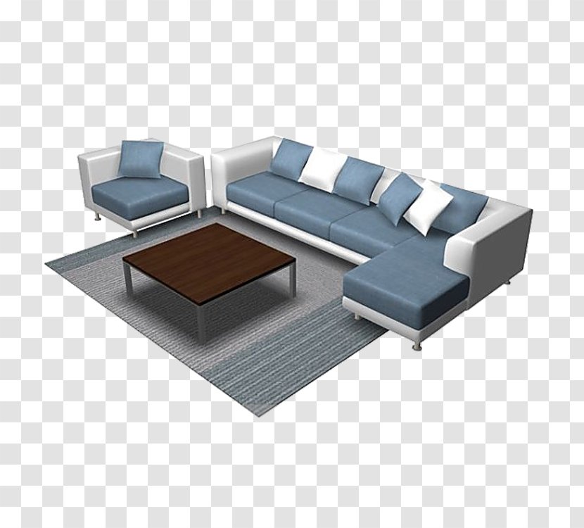 Table Couch Living Room - Sofa Transparent PNG