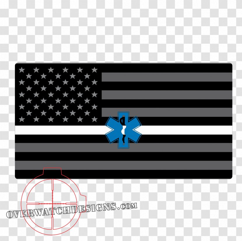 Flag Of The United States Decal Thin Blue Line Sticker - Gadsden Transparent PNG