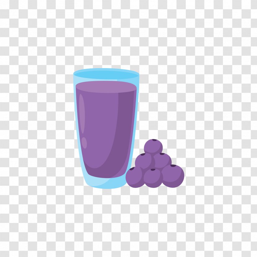 Strawberry Juice Apple Purple Drink - Mug - Blue Blueberry Transparent PNG