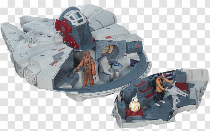 Finn BB-8 Chewbacca Millennium Falcon Action & Toy Figures Transparent PNG