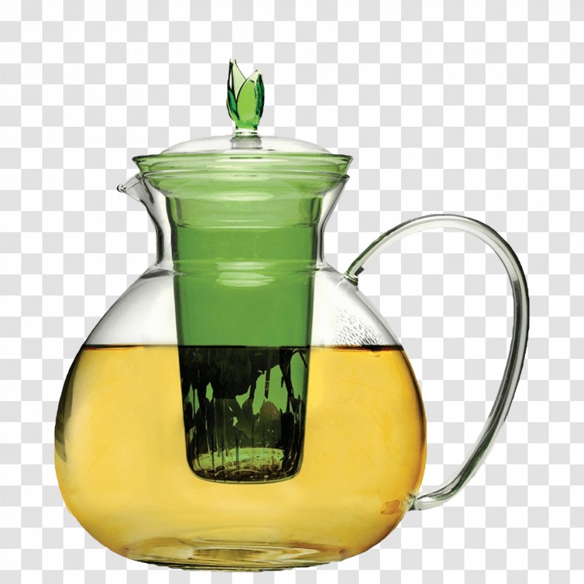Jug Green Tea Flowering Earl Grey Transparent PNG