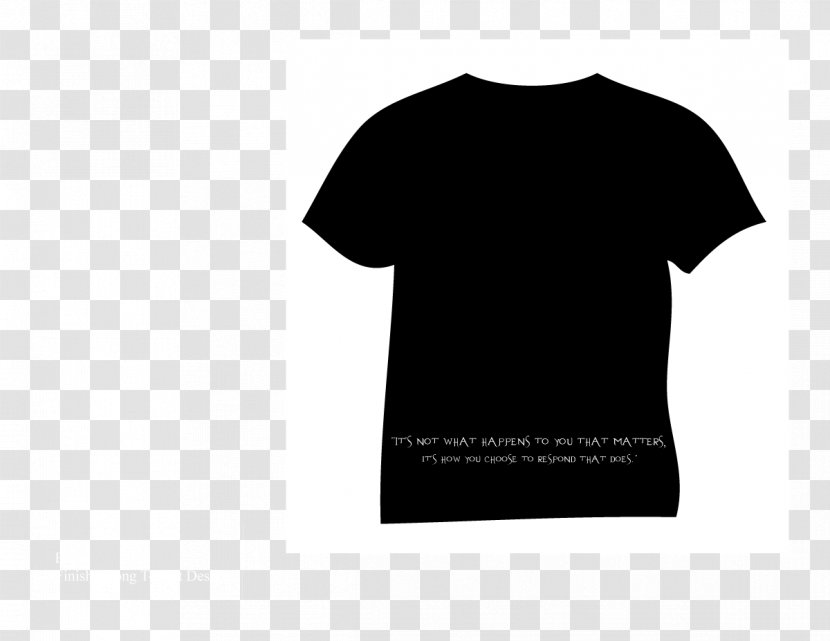 T-shirt Logo Shoulder Sleeve - Neck - T Shirt Graphic Design Transparent PNG
