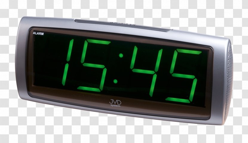 Alarm Clocks Display Device Radio Clock Watch Transparent PNG