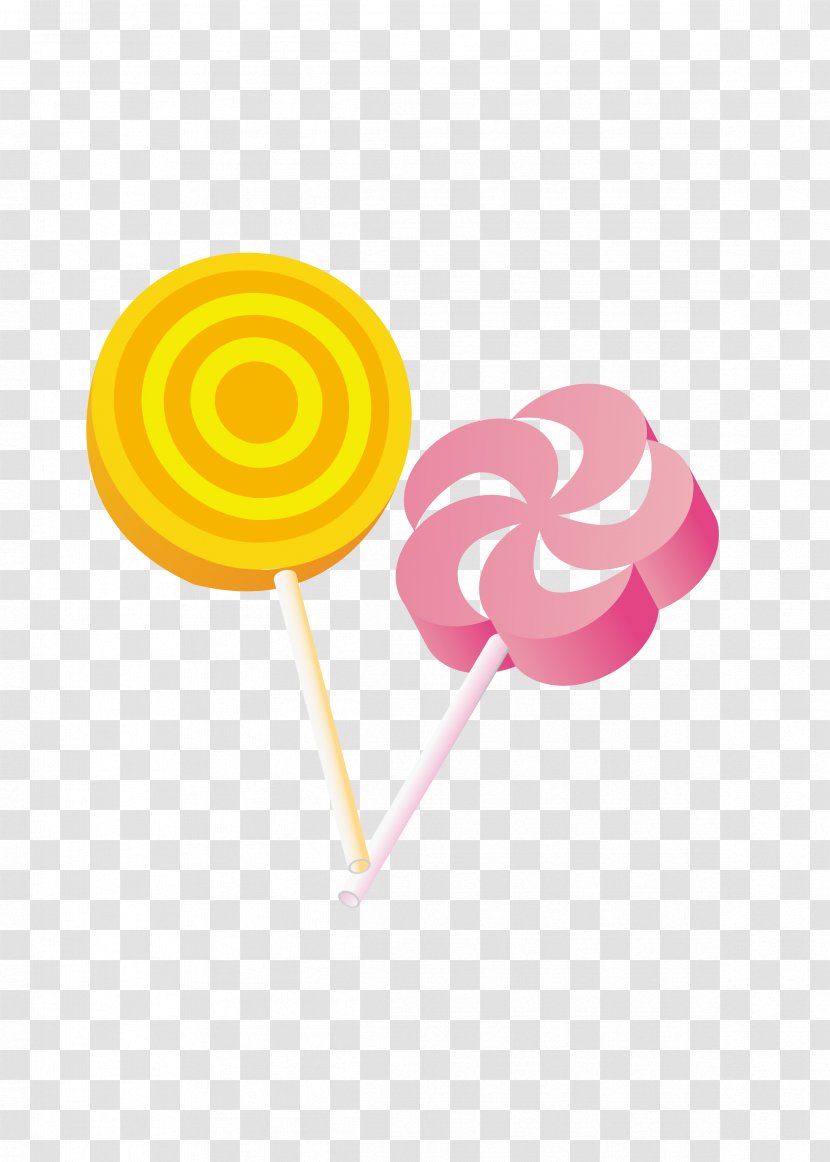 Lollipop Cartoon Illustration - Confectionery Transparent PNG