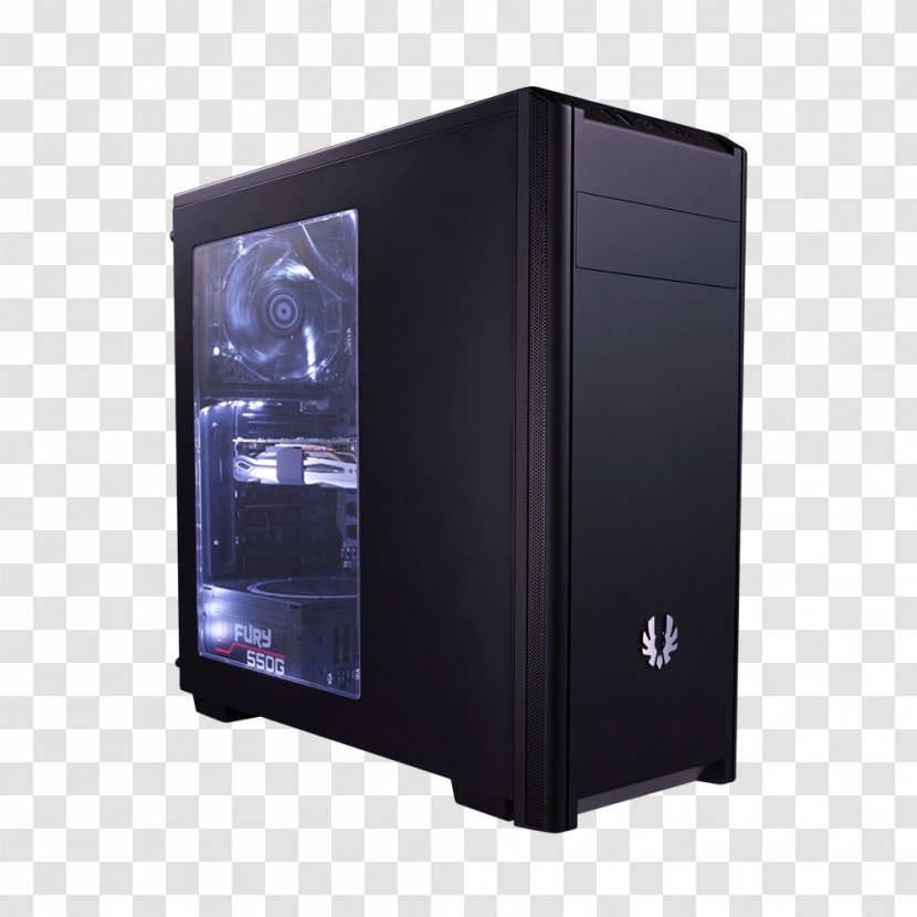 Computer Cases & Housings Window Power Supply Unit MicroATX - Drive Bay Transparent PNG