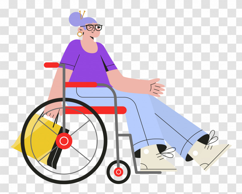 Sitting On Wheelchair Wheelchair Sitting Transparent PNG