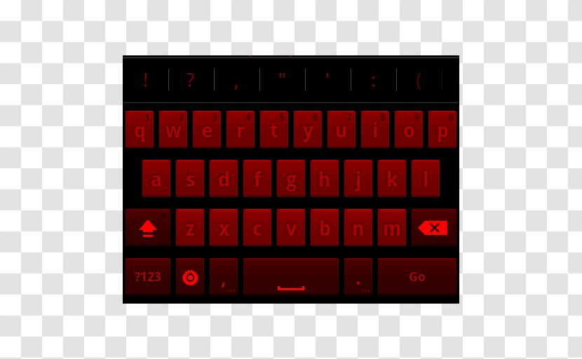 Computer Keyboard Laptop Numeric Keypads Space Bar Transparent PNG