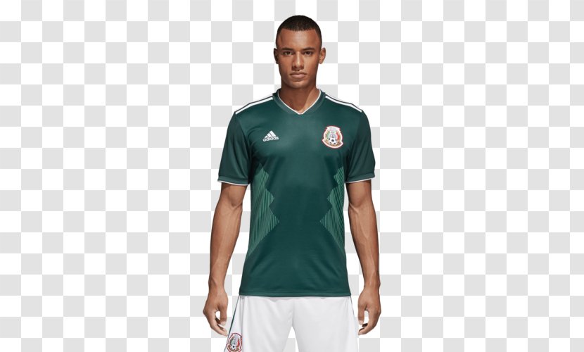 2018 World Cup Mexico National Football Team T-shirt Adidas Jersey - Boot - Seleccion Mexicana Transparent PNG