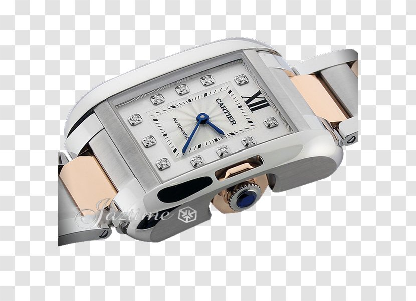 Watch Strap Cartier Tank Anglaise Retail - Accessory Transparent PNG