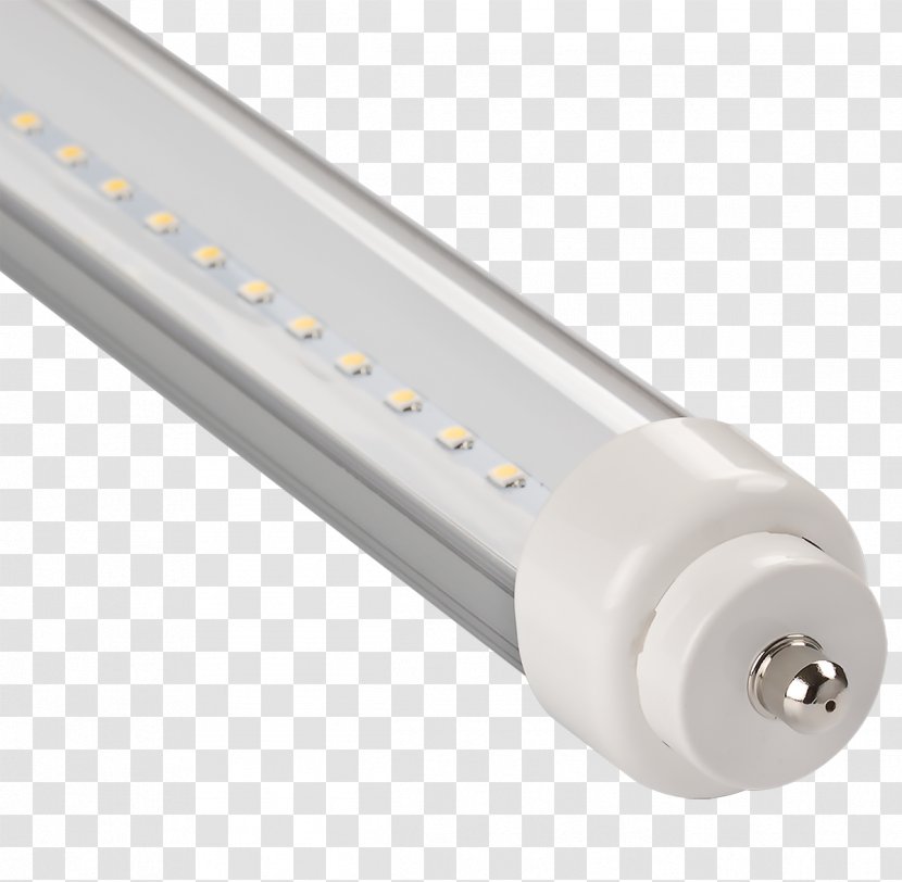 Light-emitting Diode LED Tube Fluorescent Lamp Light Fixture - Led Transparent PNG