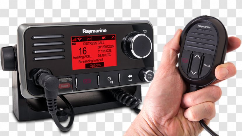 Raymarine Plc Marine VHF Radio Automatic Identification System Microphone Very High Frequency - Nmea 0183 Transparent PNG