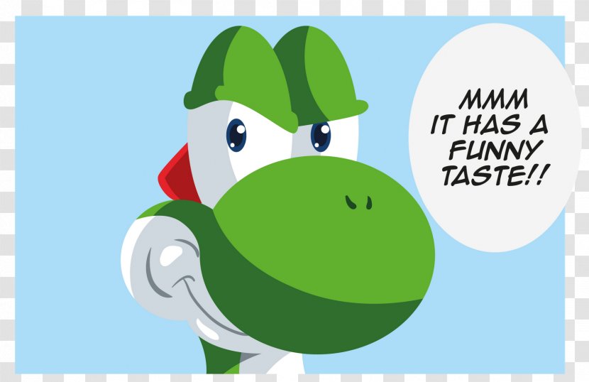 Graphic Design Mario Wii - Text - Yoshi Transparent PNG