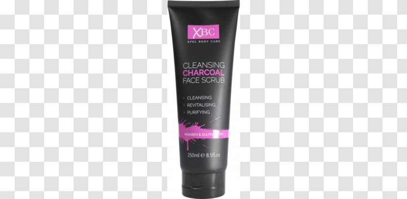 Cream Cleanser The Man Company Lemongrass & Eucalyptus Charcoal Face Scrub Exfoliation Facial Transparent PNG