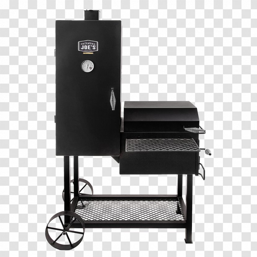 Barbecue BBQ Smoker Smoking Oklahoma Joe's Ribs - Outdoor Grill - Kentucky Fast Food Transparent PNG