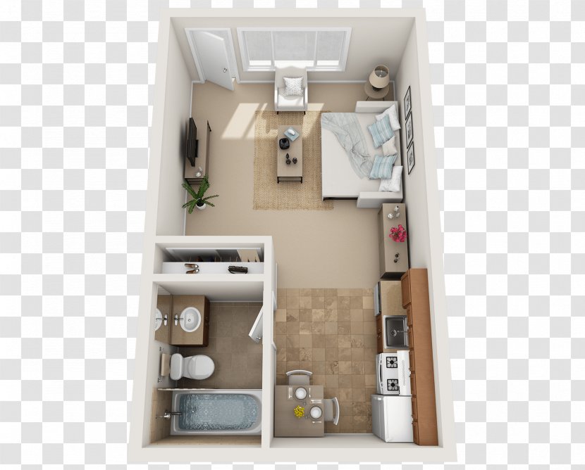 Valley View Apartments Floor Plan House - Toilet Transparent PNG